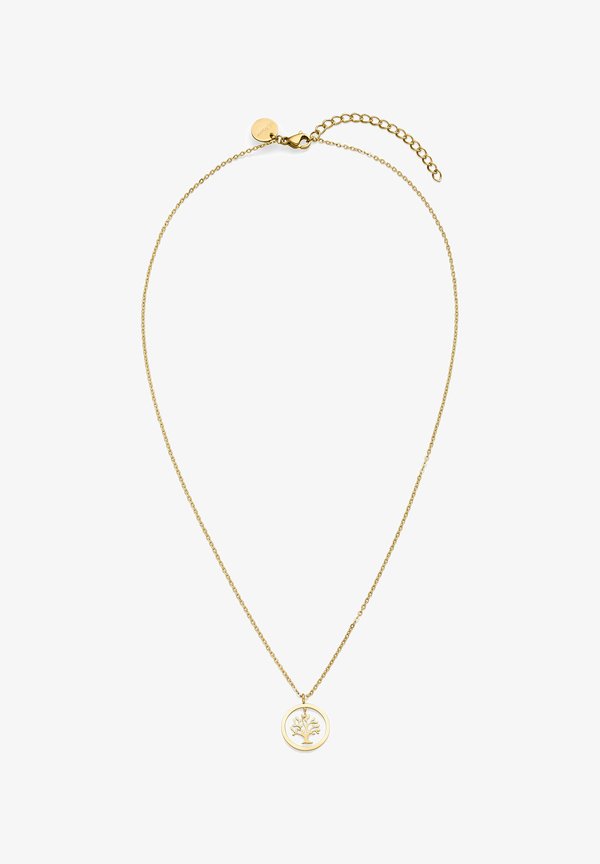 s.Oliver TREE OF LIFE - Necklace - gold-coloured