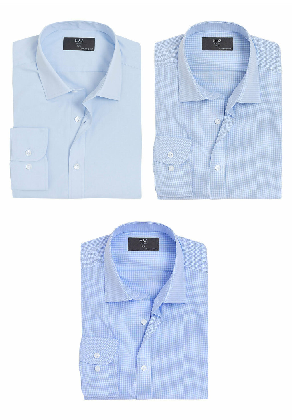 Marks & Spencer 3 PACK SLIM FIT