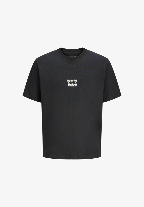 Jack & Jones T- - Print T-shirt - black
