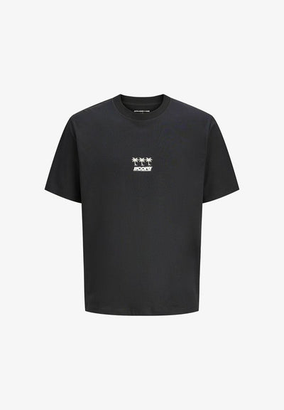 Jack & Jones T- - Print T-shirt - black