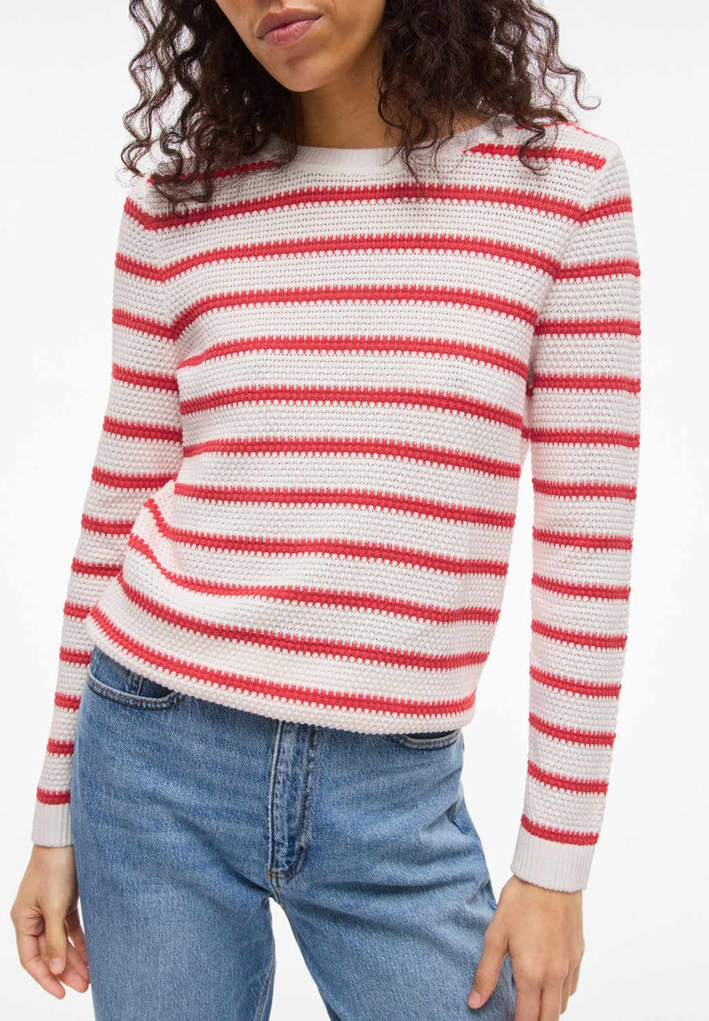 VILA Knitted VIDALO Striped
