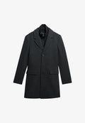 Superdry & Co Classic coat - dark grey herringbone