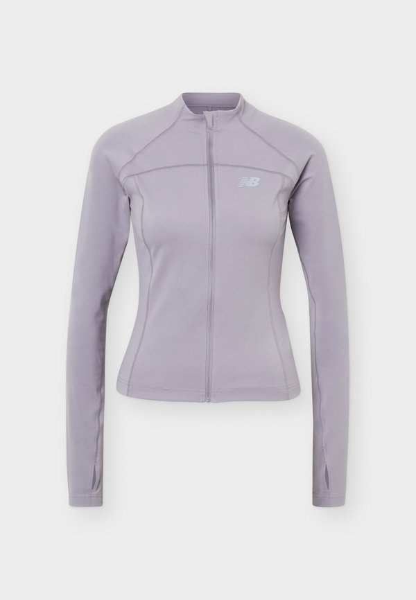 New Balance HARMONY FITTED FULL ZIP - Training jacket - off-line grey