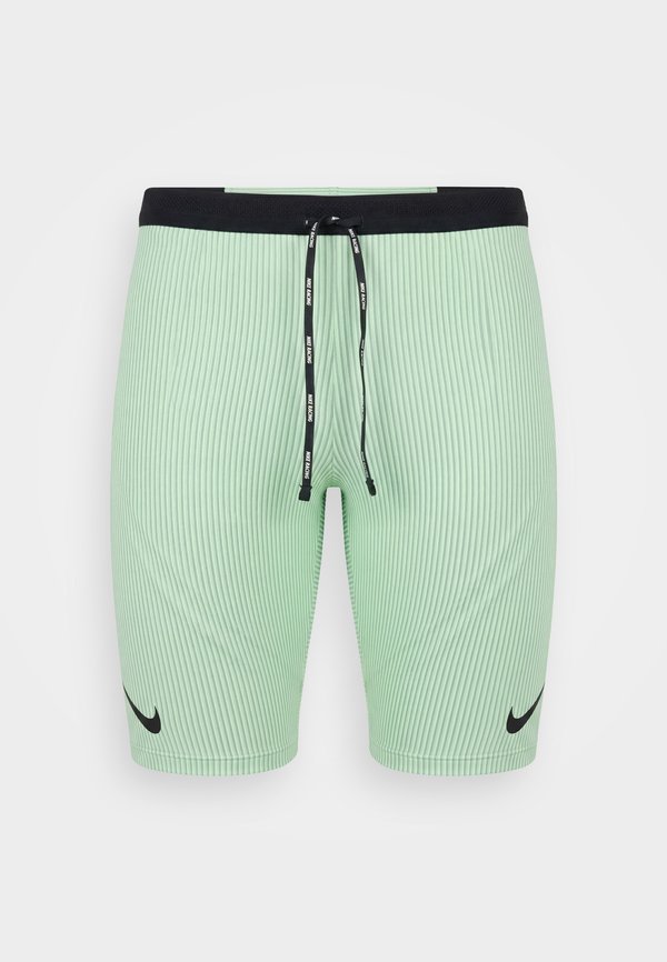 Nike Performance M NK DFADV AROSWFT BF HTIGHT - Short running tights - lime blast/steam/light silver-coloured/black