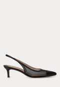 Lauren Ralph Lauren LOLAH II MESH & NAPPA SLINGBACK PUMP