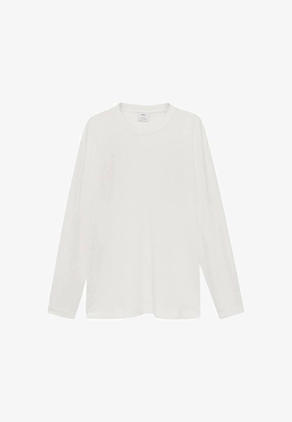 Mango Long sleeved top - white