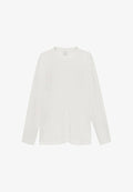 Mango Long sleeved top - white