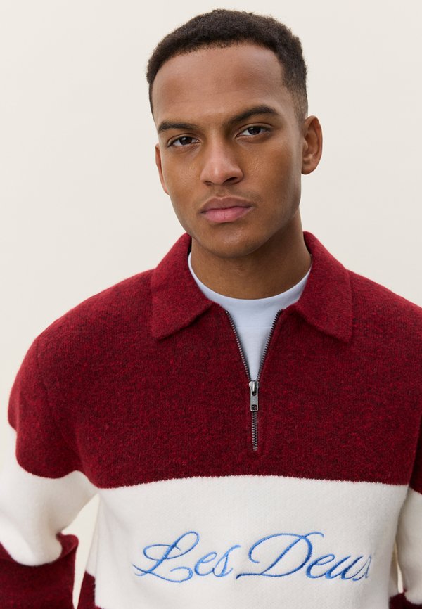 Les Deux CORY HALF-ZIP KNIT JUMPER