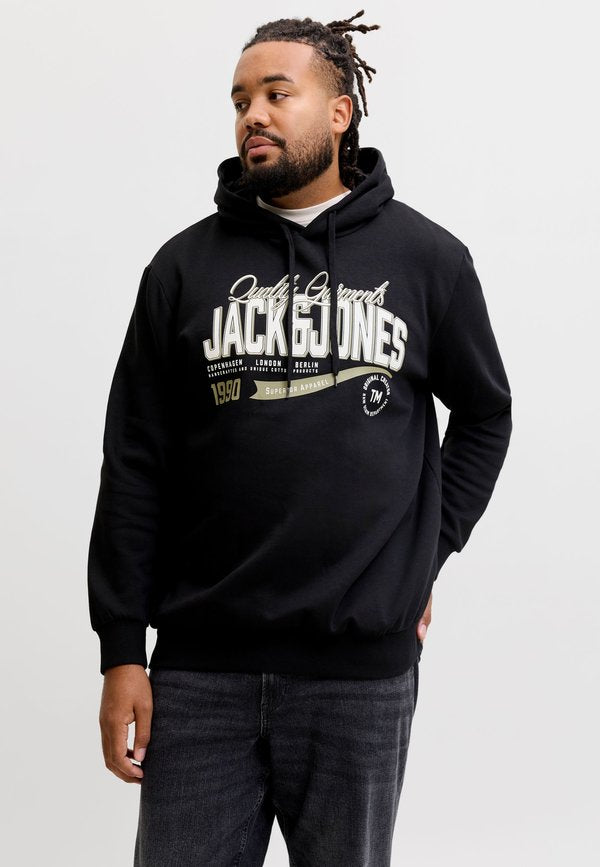 Jack & Jones Hoodie - black