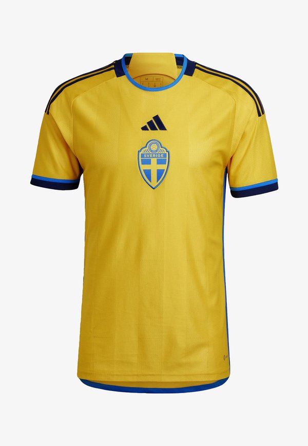 adidas Performance SWEDEN SVFF HOME JERSEY - Football jersey - yellow