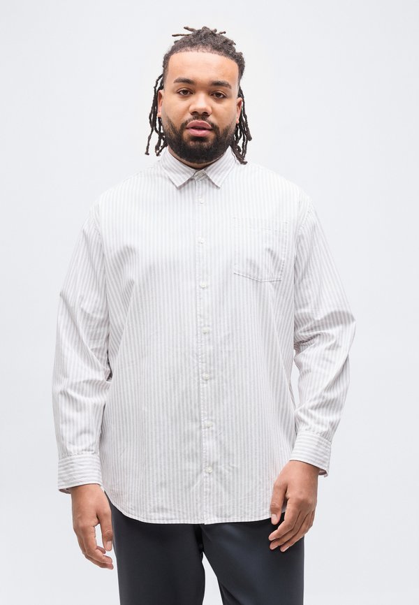Jack & Jones JJCOLE SHIRT - Shirt - cloud dancer
