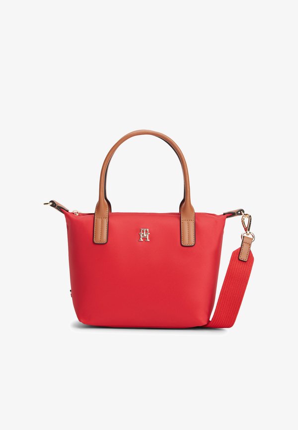 Tommy Hilfiger POPETTE MINI TOTE - Handbag - primary red