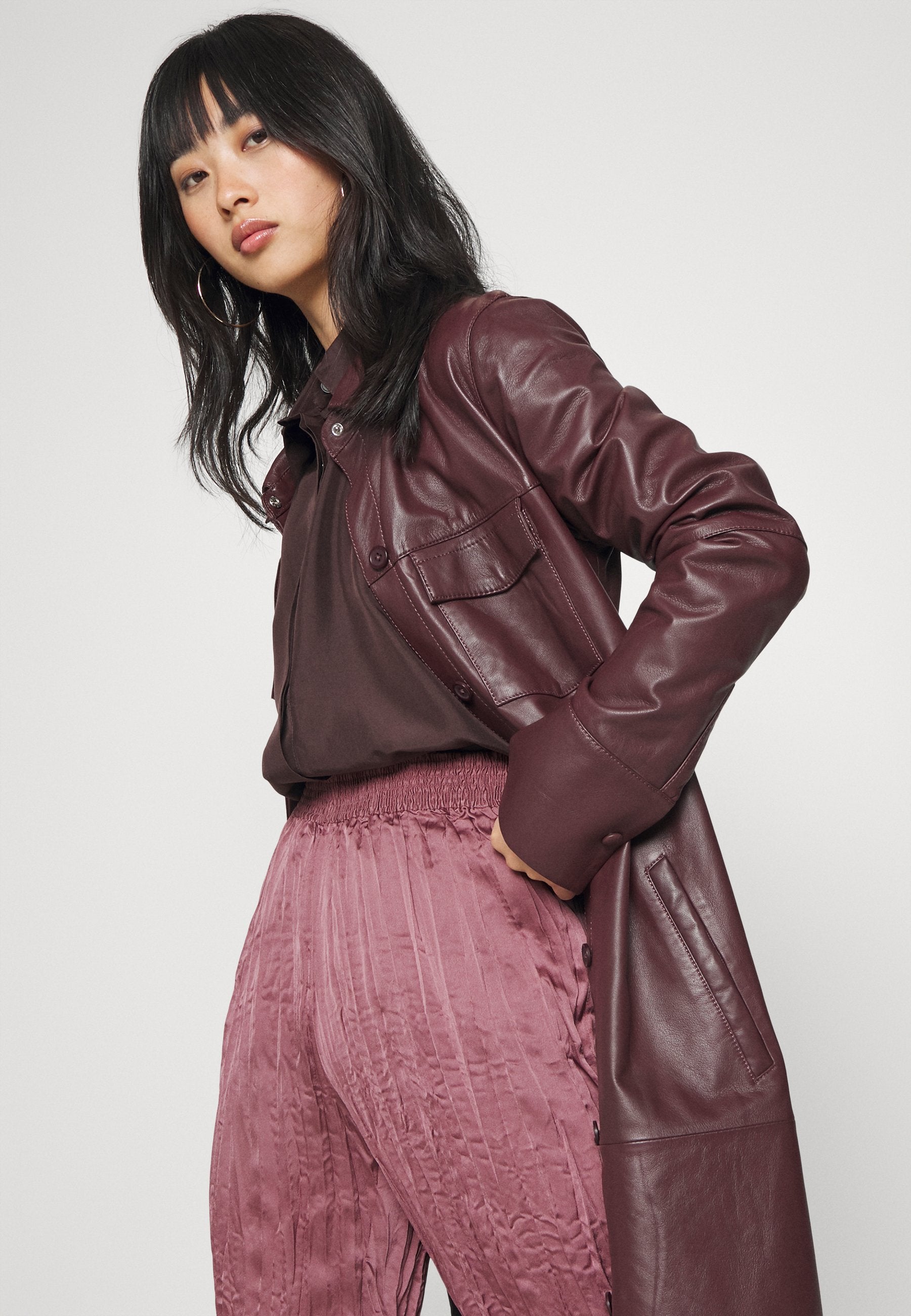 Gina Tricot Petite EBONY TROUSERS