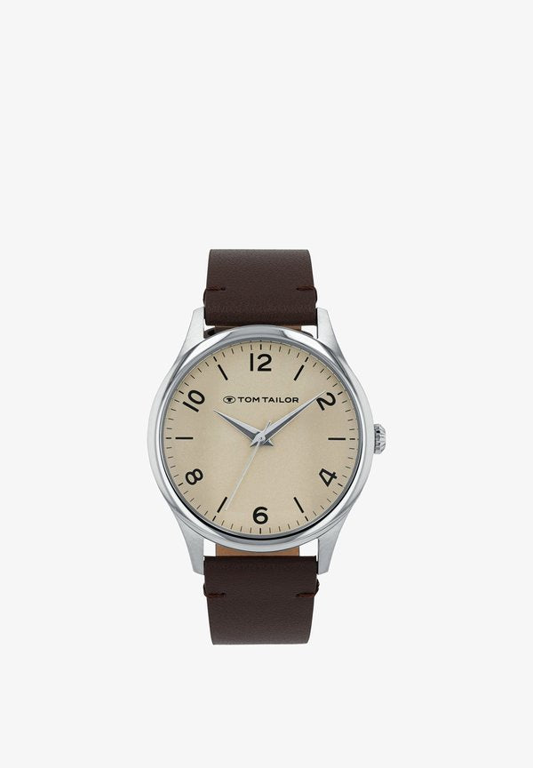 TOM TAILOR Watch - braun