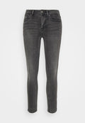 Vero Moda Petite VMFLASH  - Jeans Skinny Fit - medium grey denim