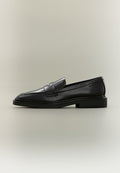 Calvin Klein SQUARE LOAFER  - Slip-ons - triple black