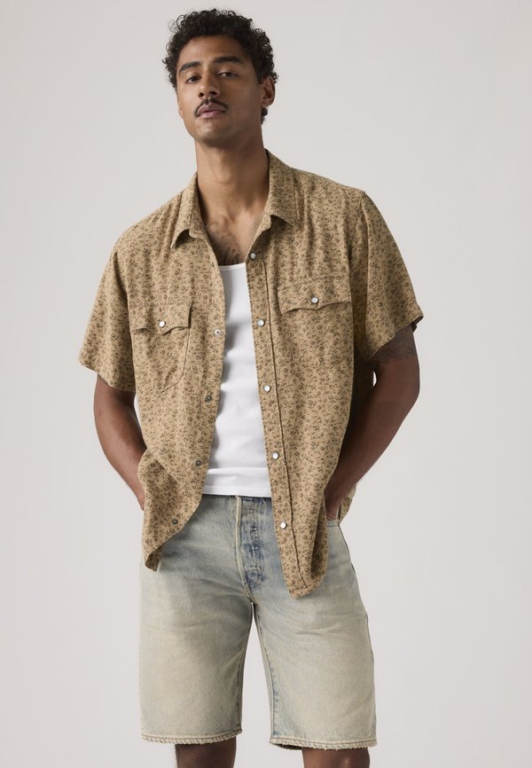 Levi's® Shirt - bran floral tigers eye