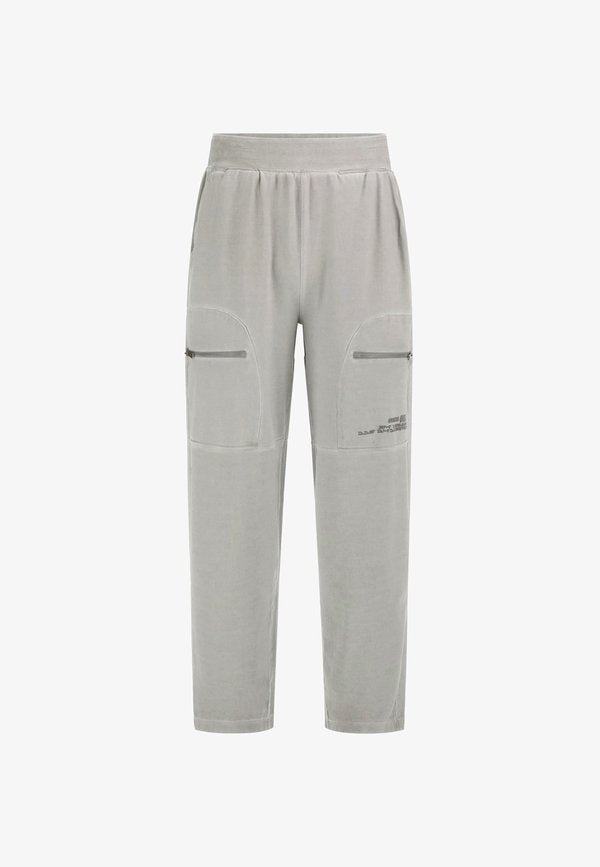 Guess WIDE - Tracksuit bottoms - hellgrau