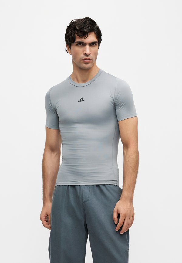 adidas Performance TF TEE - Sports T-shirt - grey