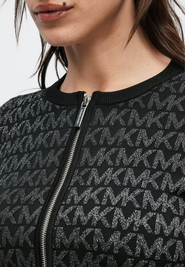 MICHAEL Michael Kors METALLIC ZIP