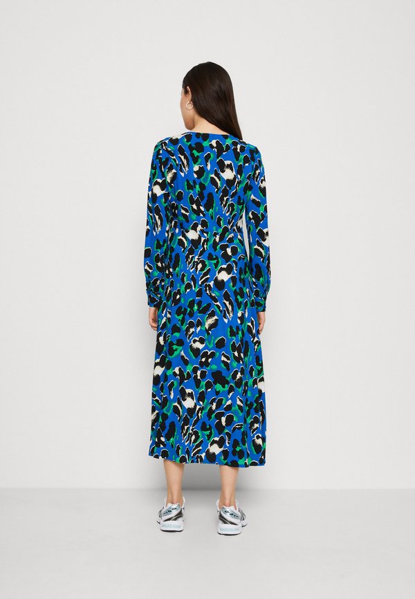YAS YASMANHATTAN V NECK SHIRT DRESS