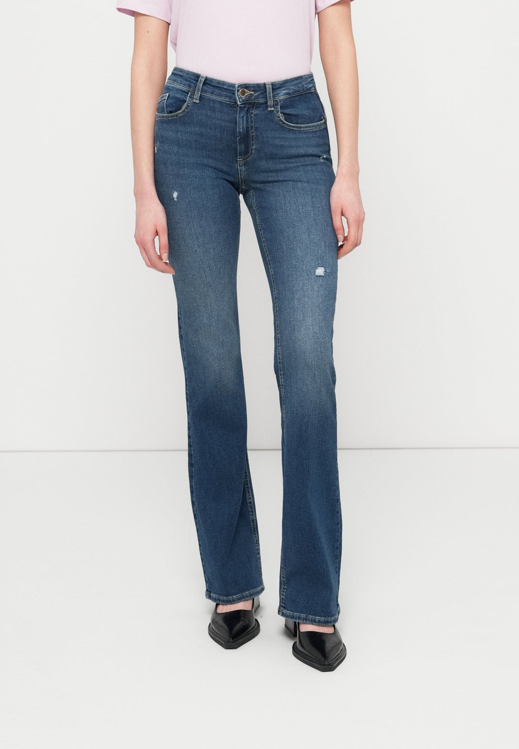 Flared fit ONLBLUSH Mid waist Media 3