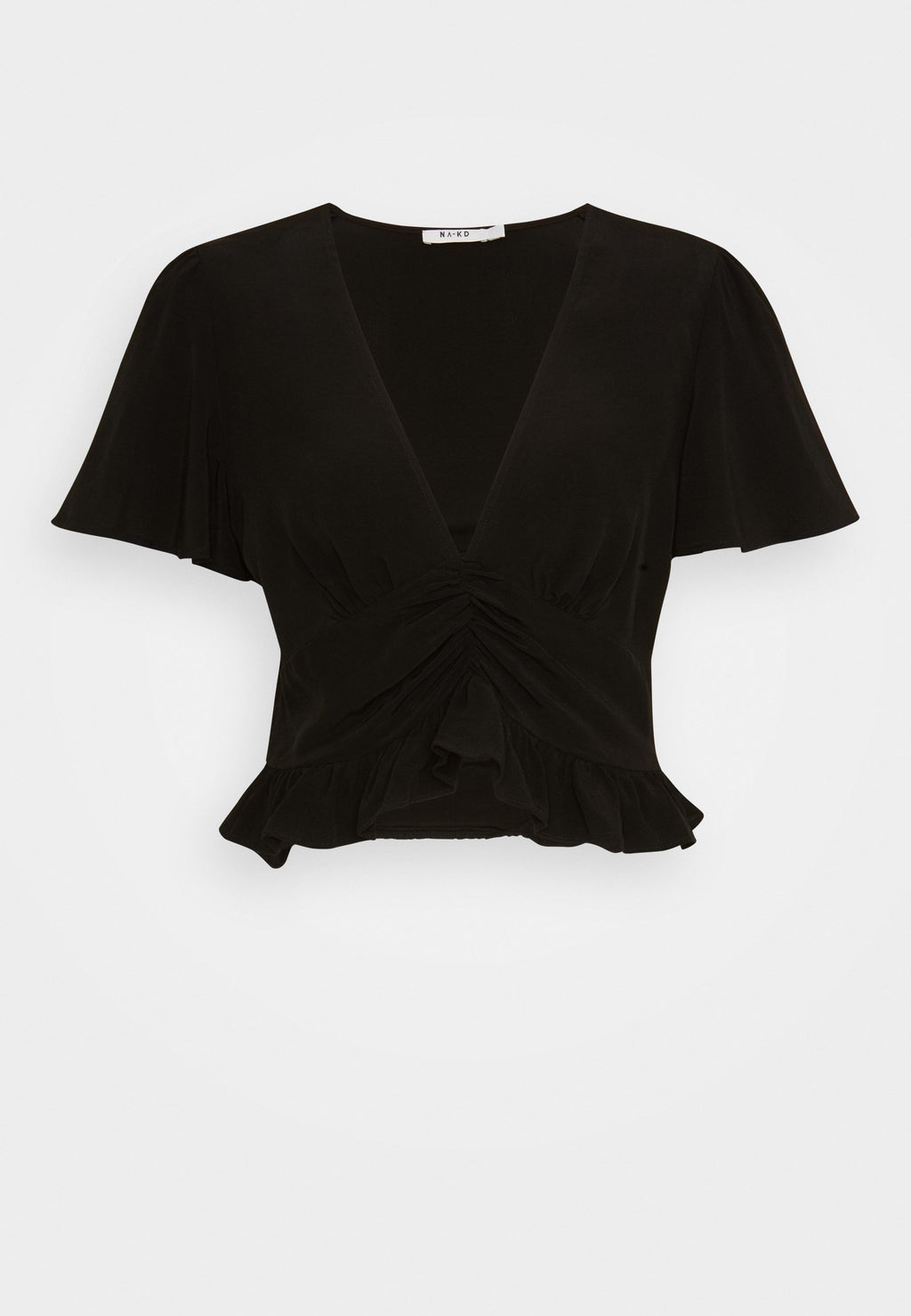 NA-KD FRONT ROUCHING FRILL