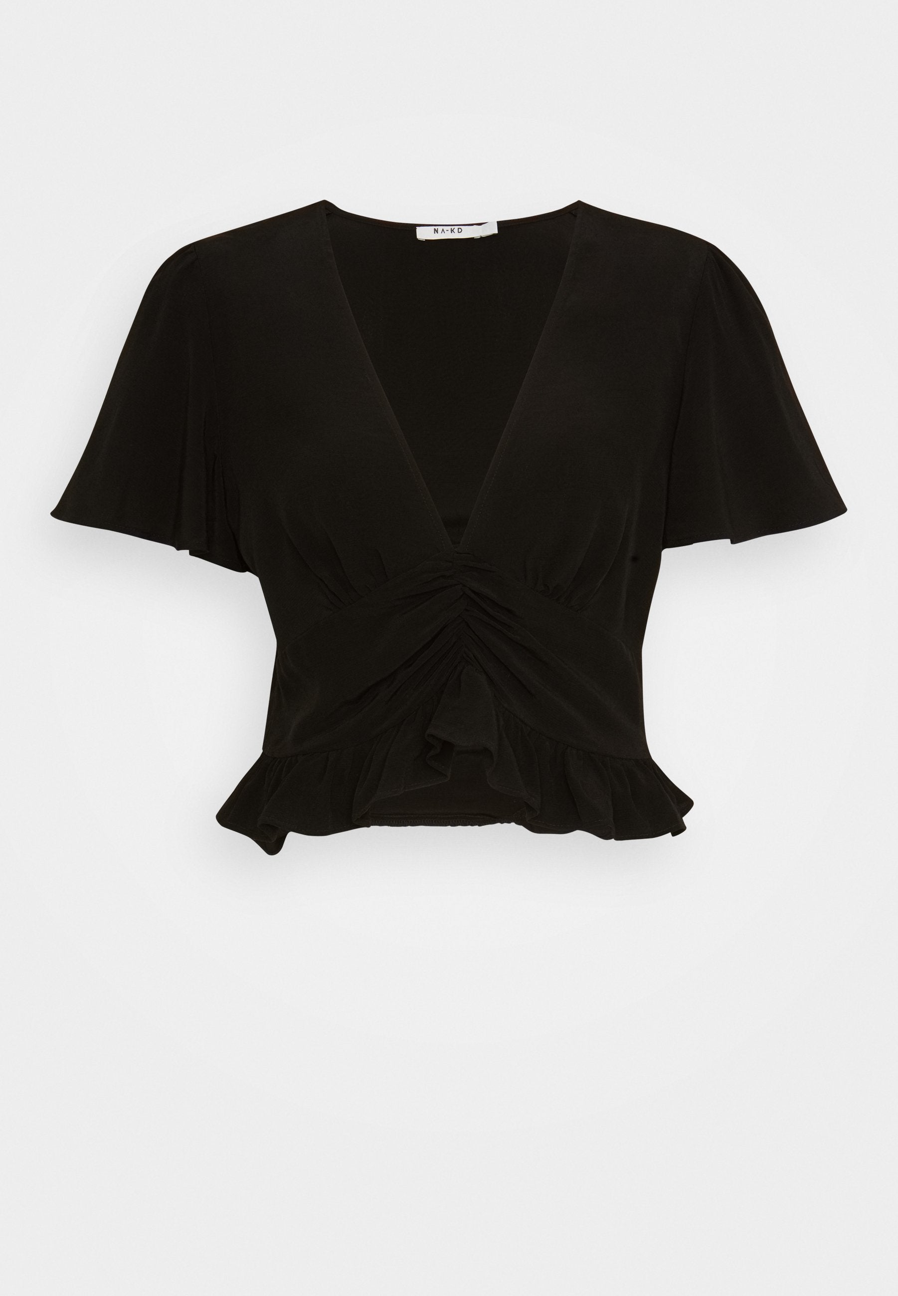 NA-KD FRONT ROUCHING FRILL