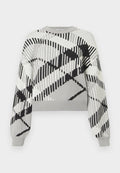 Noisy May NMCHARLOTT L/S O-NECK KNIT FWD NOOS