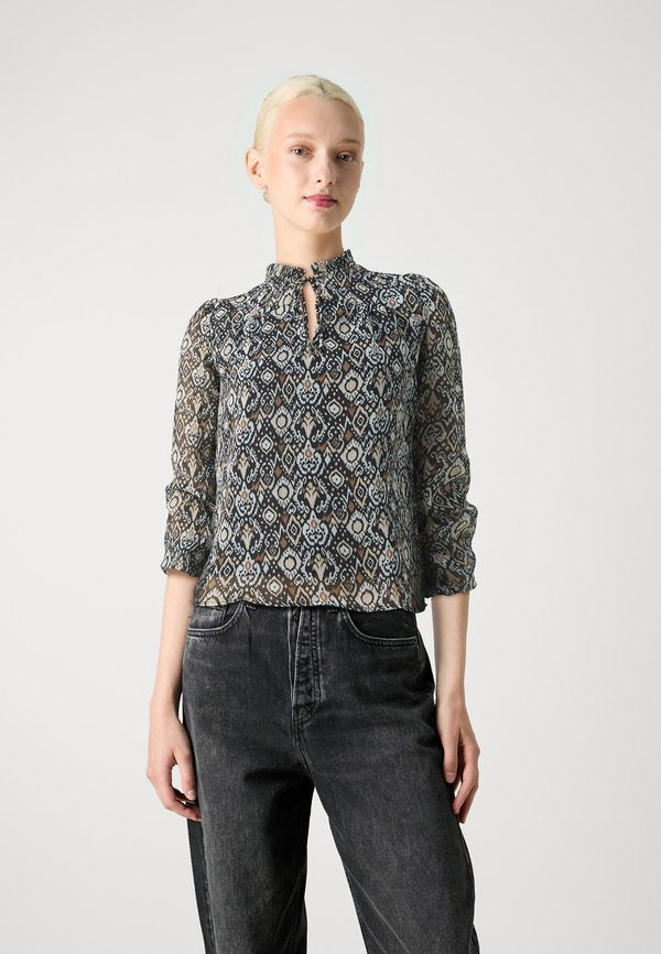 ONLY ONLDITSY BLOUSE - Blouse - black