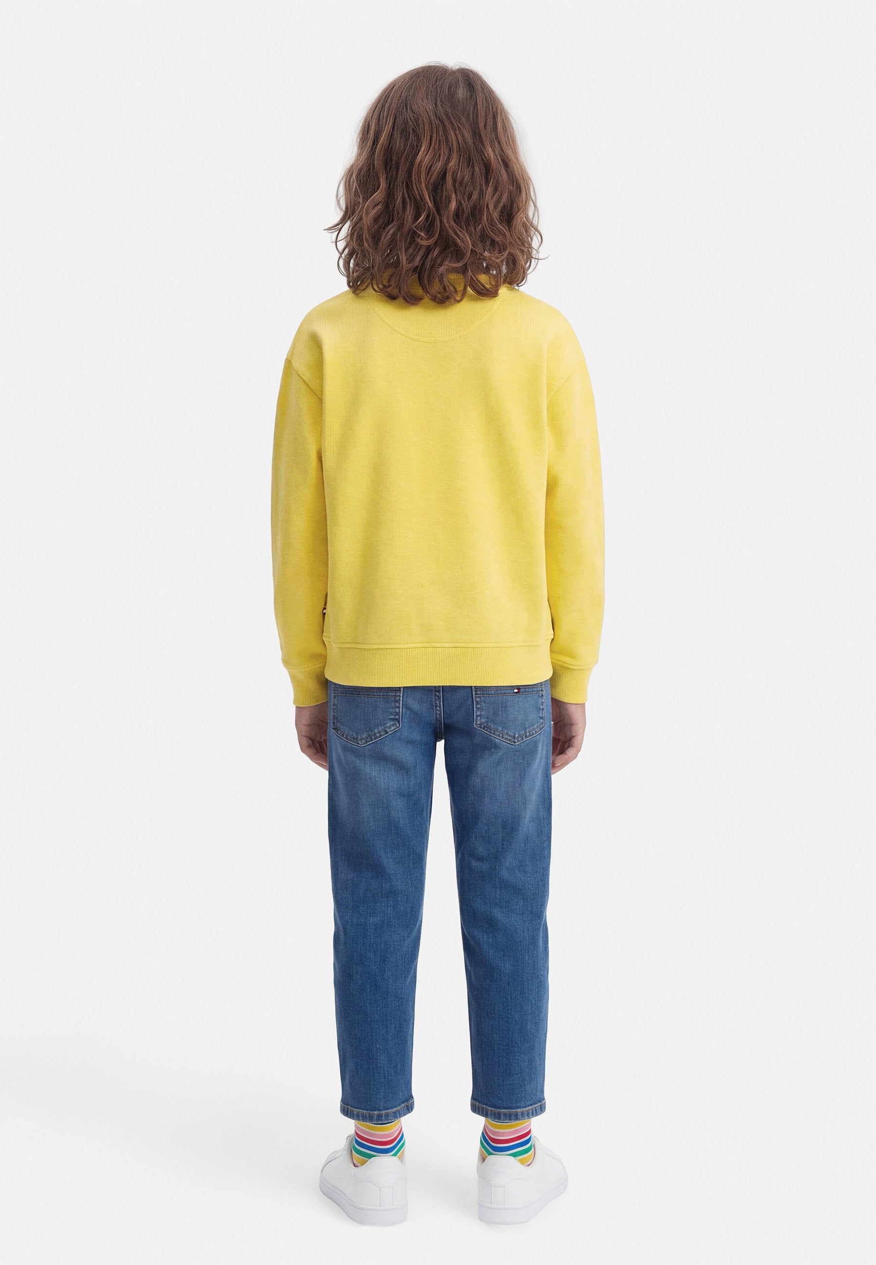 LOGO TERRY CREW NECK SWEATSHIRT Media 3