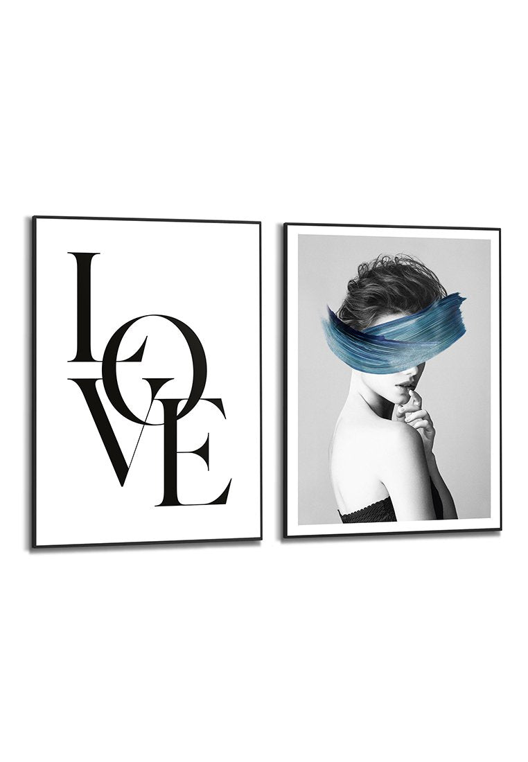 Orange Wallz BLUE LOVE 2 PACK