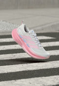 adidas Performance SUPERNOVA GLIDE W - Road running shoes - footwear white/clear pink/glow blue