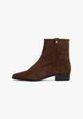 Tommy Hilfiger POINTED TOE - Classic ankle boots - legacy brown