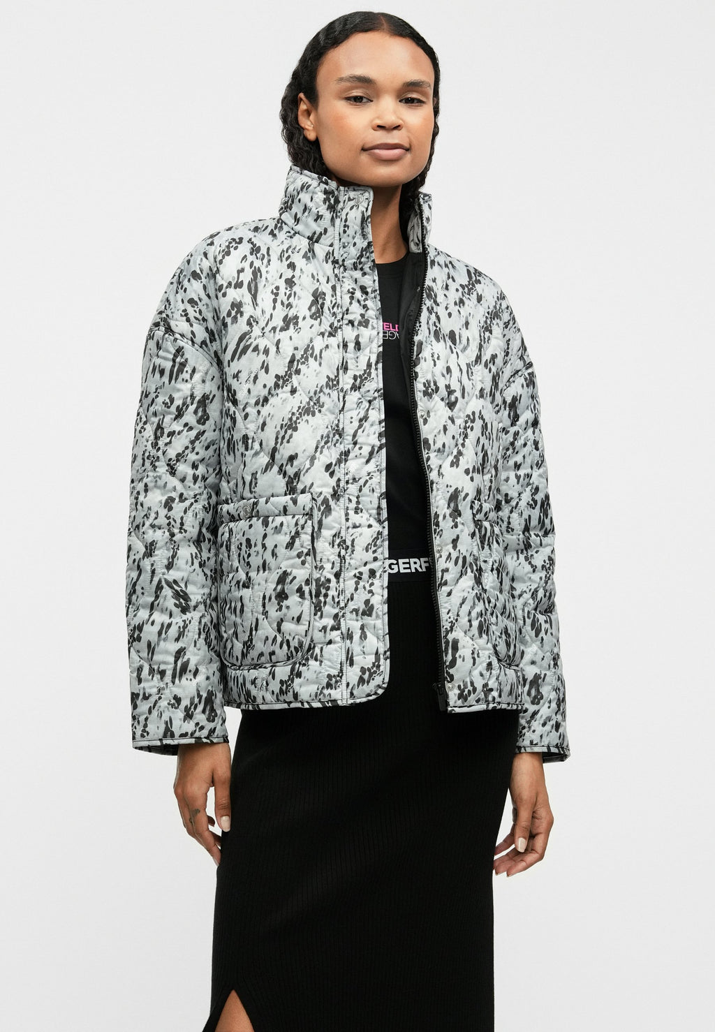 QUILTED ANIMAL JACKET Media 5