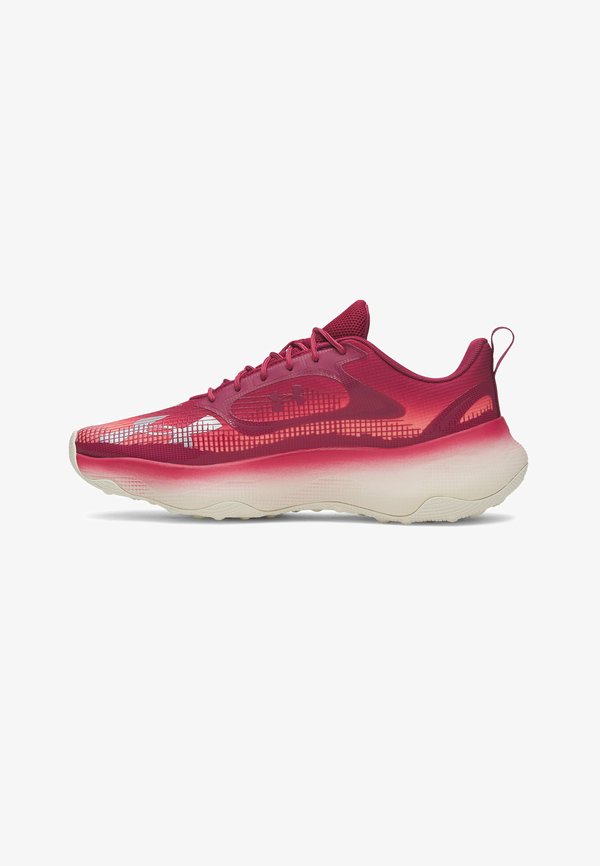 Under Armour PULSE - Walking trainers - claret