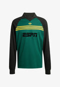 adidas Originals CHEST - Long sleeved top - collegiate green/black