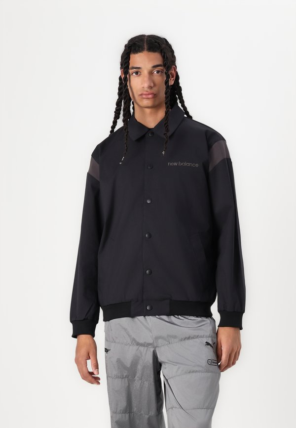 New Balance ATHLETICS VARSITY JACKET - Summer jacket - black