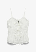 Vero Moda Camisole VMELISA - Top - bright white