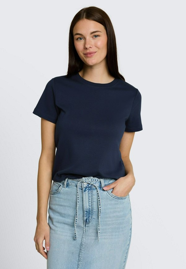 TOM TAILOR Basic T-shirt - real navy blue
