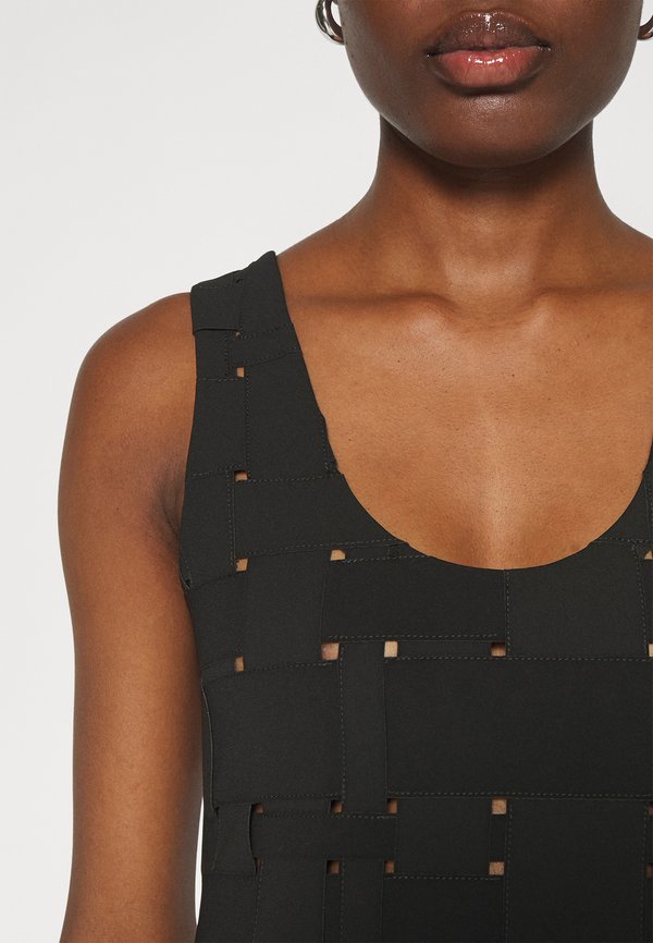 A.W.A.K.E. MODE WEAVED FITTED TANK DRESS