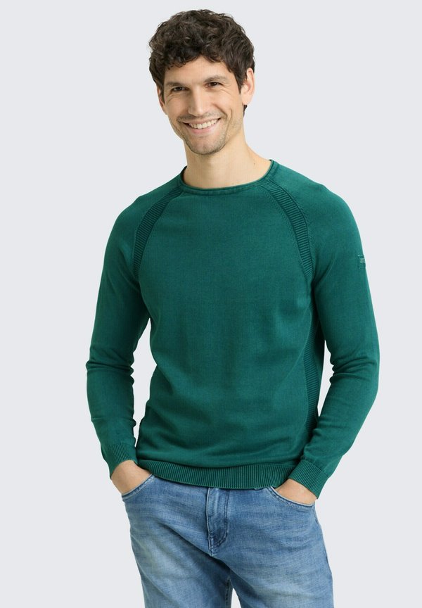 TOM TAILOR PULLOVER - Jumper - deep meadow green