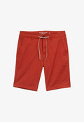 TOM TAILOR LIGHTWEIGHT MIT KORDELZUG - Shorts - rooibos orange