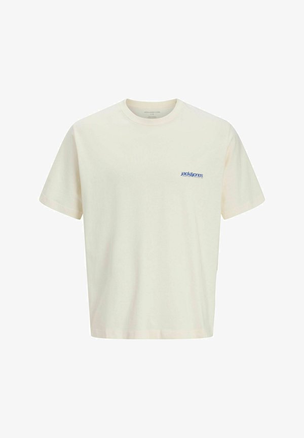 Jack & Jones T-SHIRT BACKPRINTET T-SHIRT - Print T-shirt - sweet corn