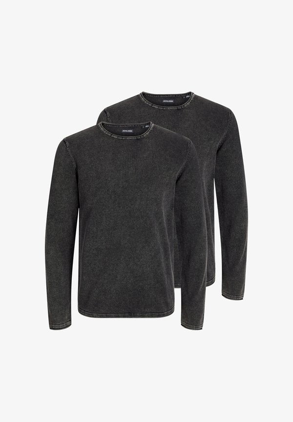 Jack & Jones 2 PACK - Jumper - caviar