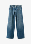 Mango Relaxed fit jeans - blue