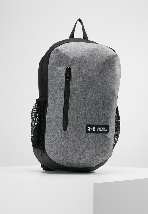 Under Armour ROLAND  - Rucksack - graphite medium heather/black/white