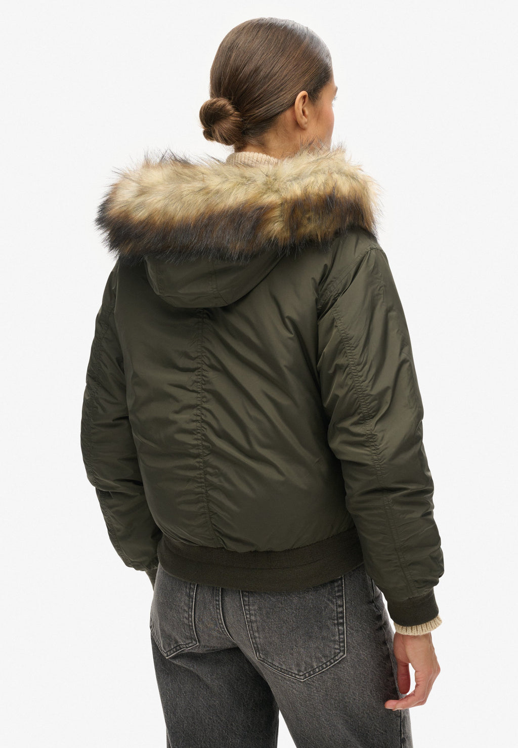 Superdry & Co HOODED MILITARY MA1