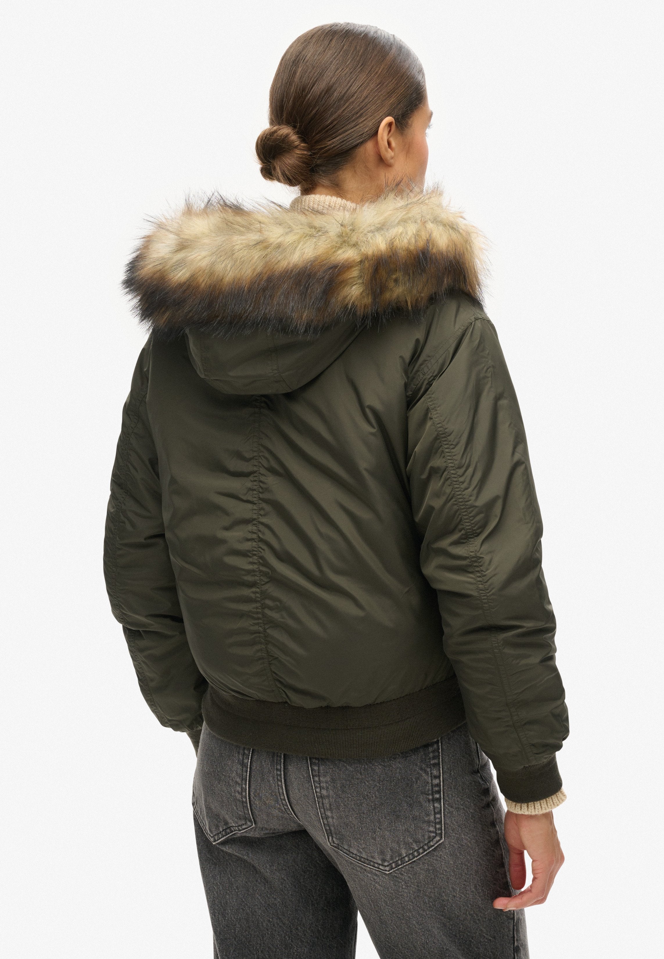 Superdry & Co HOODED MILITARY MA1