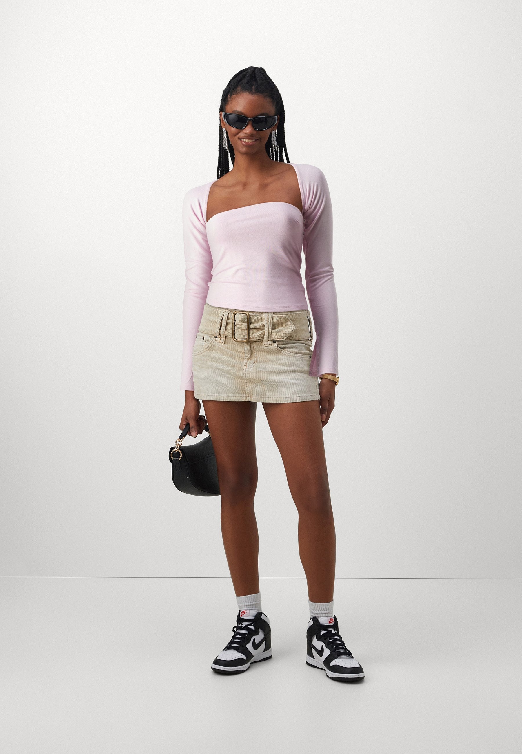 Gina Tricot SOFT TOUCH SQUARE NECK TOP